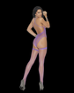 Fence net cupless teddy with matching stockingS