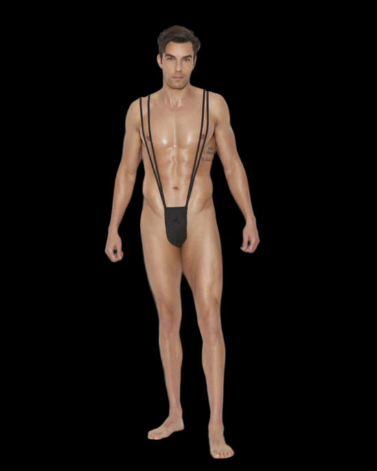 Mens suspender pouch.